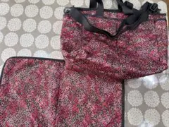レスポートサック　花柄　トートバッグ　マザーズバッグ