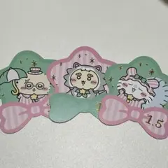 ちいかわらんど ちいぽけ おほしさまカードノベルティ モモンガ シーサー ラッコ