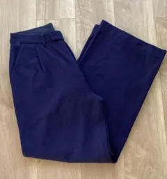 ジャーナルスタンダードレリューム　ウール100 ハイウエスト ワイドパンツ S