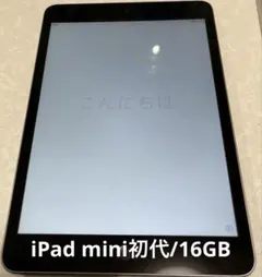 Apple iPadmini 第1世代　スペースグレー 本体