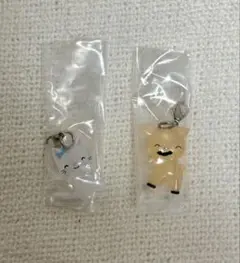 ノンタンめじるしアクセサリー2個セット　タータン　ブタさん