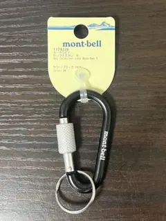 モンベル キーカラビナ ロックナスカン 6 ブラック mont-bell