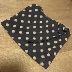ネックウォーマー ドット柄