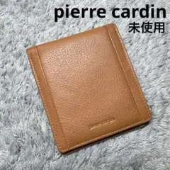 【未使用】pierre cardin ピエールカルダン 二つ折り財布 レザーのサムネイル