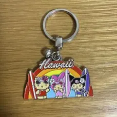 日焼けキティ　サンリオ　キーホルダー　ハワイ限定