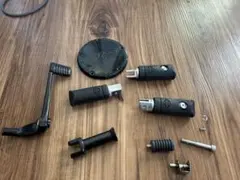 ハーレー 純正 FXLRST フットペグ、ダービーカバー 2023年製新車外し！