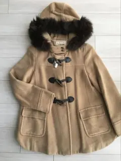 【36】レッセパッセ　フード付きダッフルコート