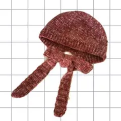 ★即購入可★ ハンドメイド　ボンネット帽　バラクラバ