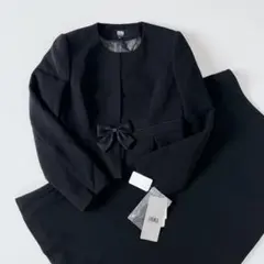 未使用品✨東京イギン　LIUMA ノーカラージャケット　フォーマル　大きい　黒