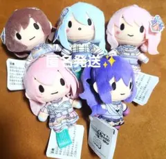 プロジェクトセカイ プロセカ ふわぷちマスコット ぬいぐるみ 5種セット