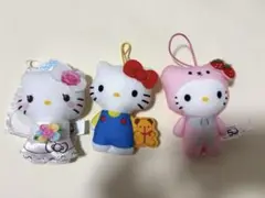 ハローキティ ぬいぐるみ 3体セット　ハッピーセット