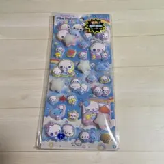 ★ ぷくぷくあわわちゃん　ピカプニシール　蛍光ぷにぷにパーツつき