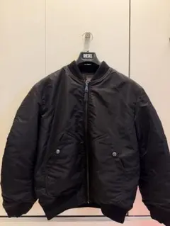 最終値下げ！Calvin Klein MA-1 フライトジャケット ブラック M - メルカリ