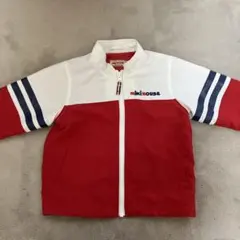 mikiHOUSE 赤白ストライプ アウター 90