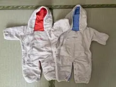 モンベル mont-bell ベビージャンプスーツ双子