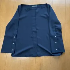NOBLE ネイビー 長袖シャツ