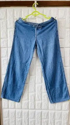 ローライズデニムパンツ レディース Sサイズ