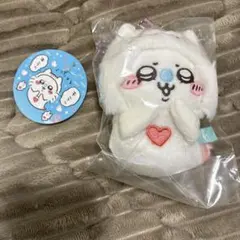 ちいかわ水族館　クリオネなモモンガ　マスコット　タグ付き