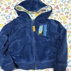 グラニフ　パーカー　リバーシブル　モンスターズインク　130