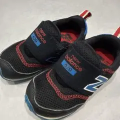 new balance 620 キッズスニーカー 黒/青/赤