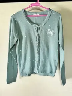 axes femme カーディガン ミント