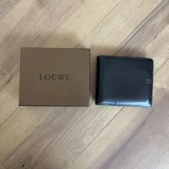 LOEWE 二つ折り財布 ブラックのサムネイル