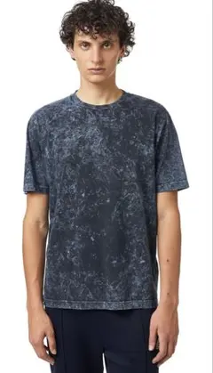 ✿ DIESEL メンズ マーブル染めTシャツ ✿