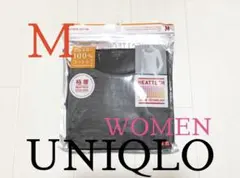 新品未開封●ユニクロレディース●ヒートテック極暖コットンUネック●ダークグレーM