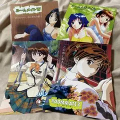 ルームメイト 井上涼子 シリーズ フライヤー チラシ 4種 1999年
