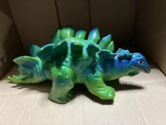当時物　島田トーイ　ステゴサウルス　ソフビ　恐竜　怪獣　マルサン　ブルマァクのサムネイル