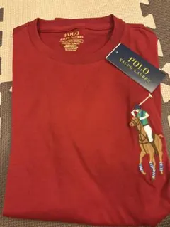 ポロラルフローレン⭐︎Polo Ralph Lauren レッド&ネイビーTシャツ