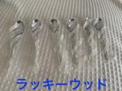 新品　ラッキーウッド 18-10 ステンレス　ティースプーンのサムネイル