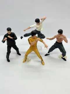 ブルース・リー フィギュア 4体セットのサムネイル
