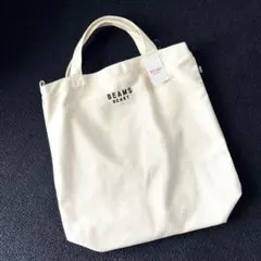 BEAMS HEART【ユニセックス】キャンバス 2WAY トートバッグ