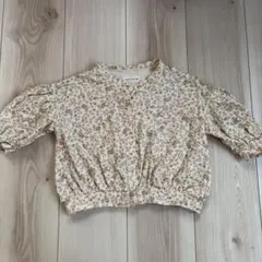 mamaraku 90 バースデー 花柄 カーディガン