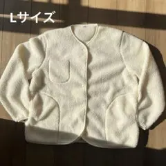 ワークマン女子　ボアフリースカーディガン　ジャケット