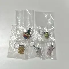 おじゃる丸 めじるしアクセサリー コンプ 電ボ 公ちゃん ニコリン坊 オコリン坊