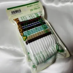 あつまれどうぶつの森　コラボ　ラインソックス　靴下　25-28cm ファミマのサムネイル