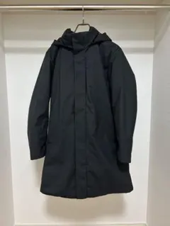UNIQLO ブラック ハイブリッドダウンコート