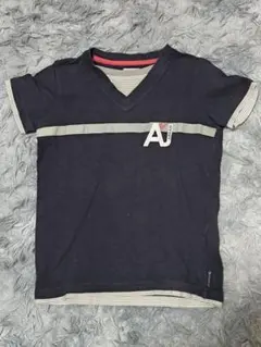 アルマーニジュニア　10A 142cm ネイビー　Tシャツ