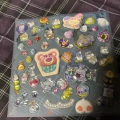 おすそ分け　カラフルキャラクターシールセット