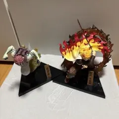 一番くじ 鬼滅の刃 猗窩座 煉獄杏寿郎フィギュア2体セット