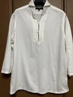 DESIGNWORKS ホワイト M プルオーバー