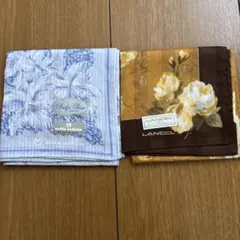 milla schönとLANCEL レディースハンカチセット