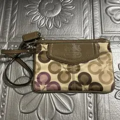 コーチ COACH リストレットポーチ 財布 小銭入れ ポーチ モノグラム