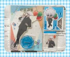 呪術廻戦 五条悟 アクリルスタンド アクスタ クリアカード クリカ