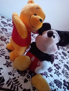 ミッキー、プーさんぬいぐるみバラ売り可能