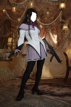 ACOS 魔法少女まどか⭐︎マギカ　暁美ほむら　コスプレ　衣装　ウィッグ