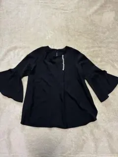 24AW 美品 デ プレ 袖ドット シアー パフスリーブプルオーバー 2.5万 