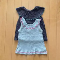 MARKEY'S フリル付きタンクトップ 2枚セット